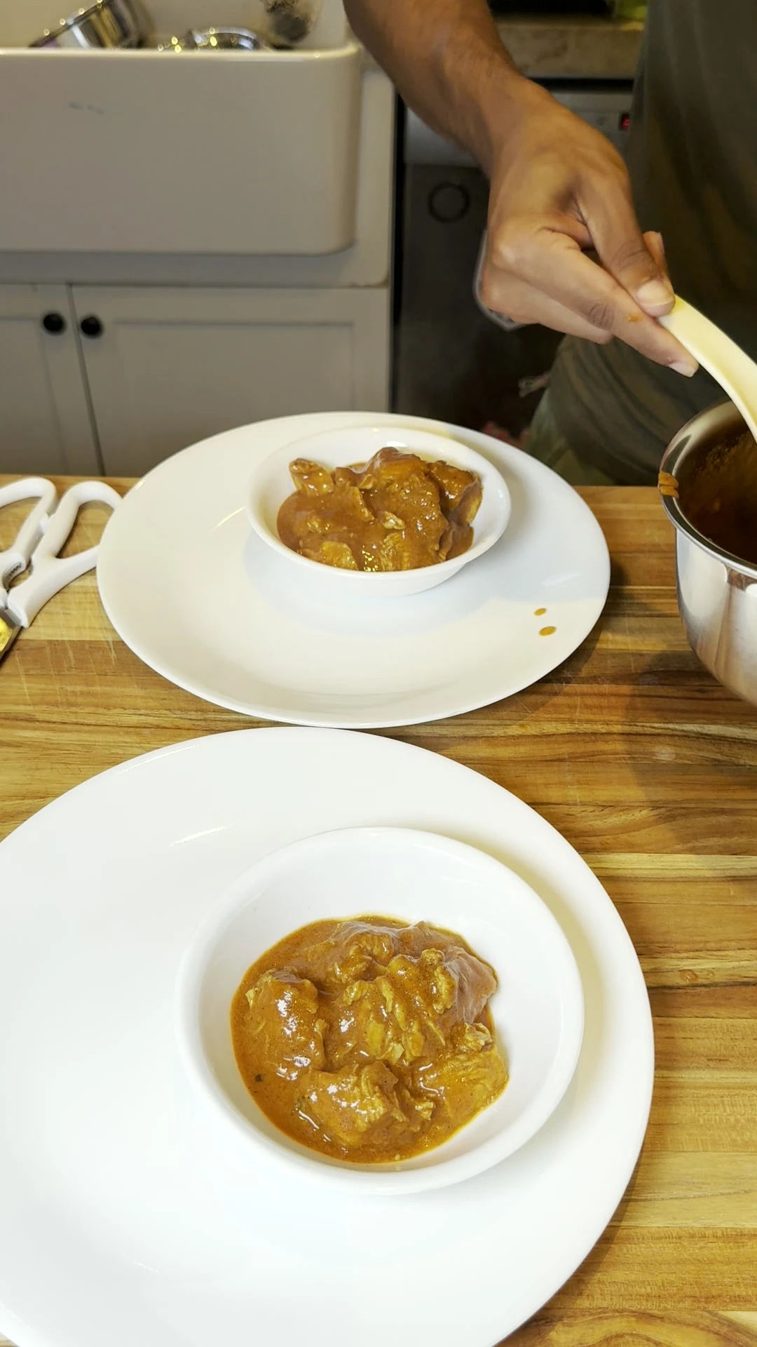 Step photo: plate adult tikka