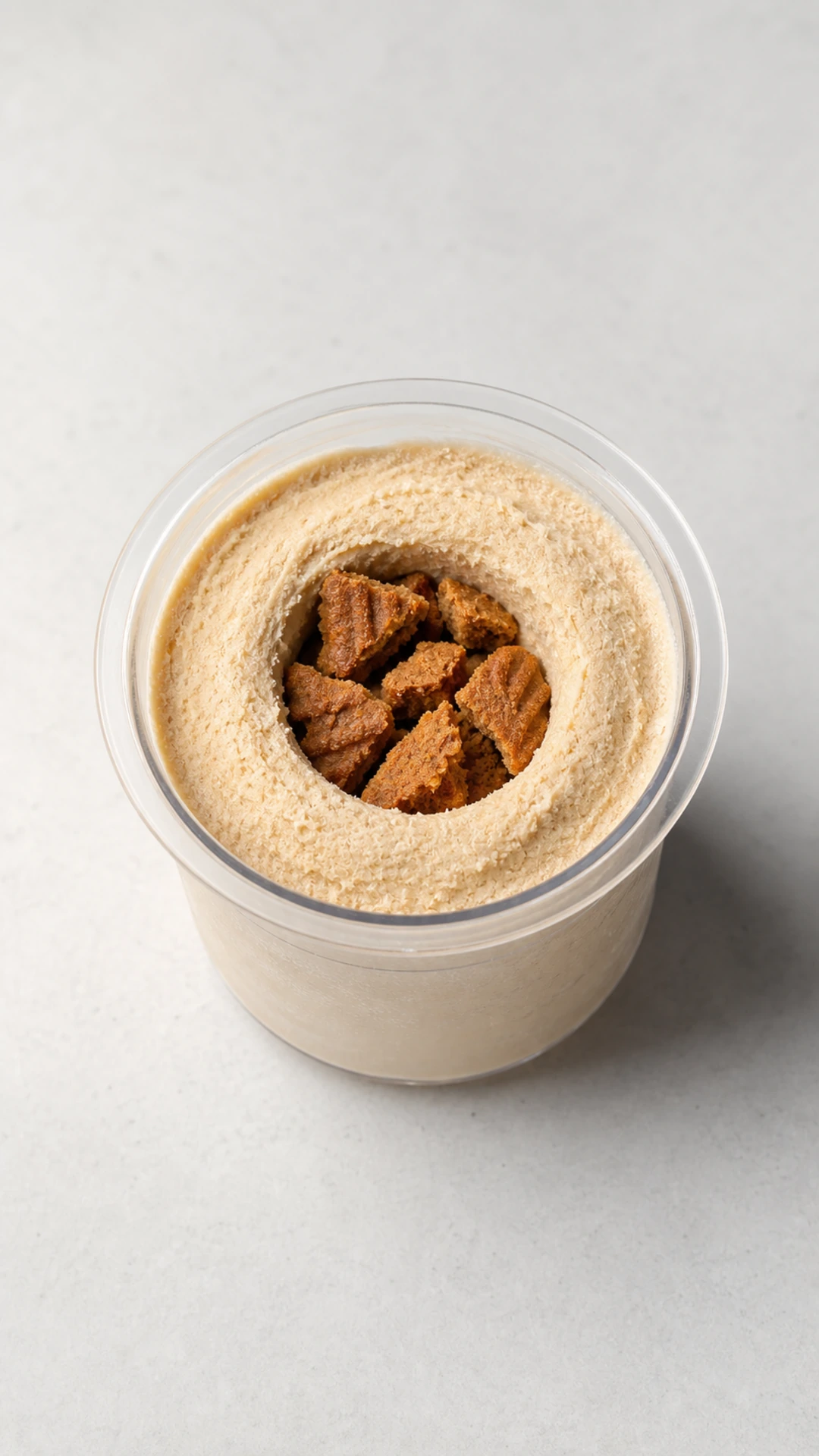Step photo: add biscoff cookie polished