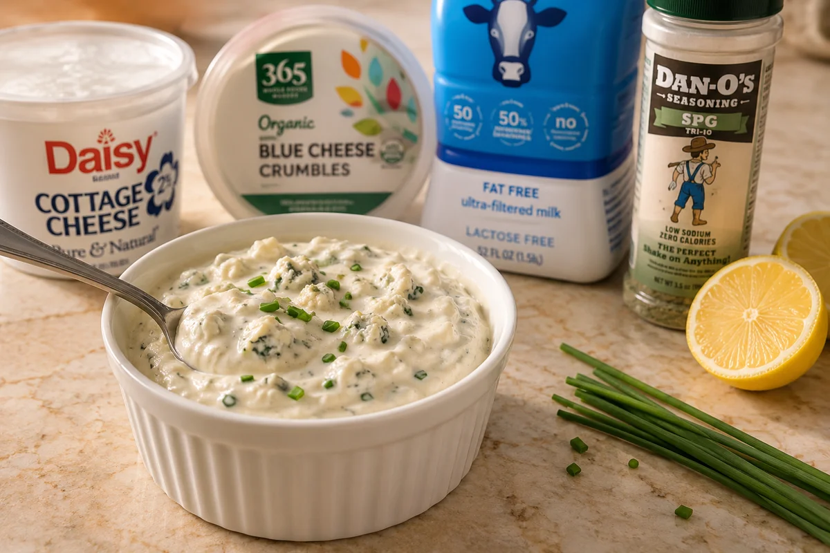 Protein Blue Cheese Crema