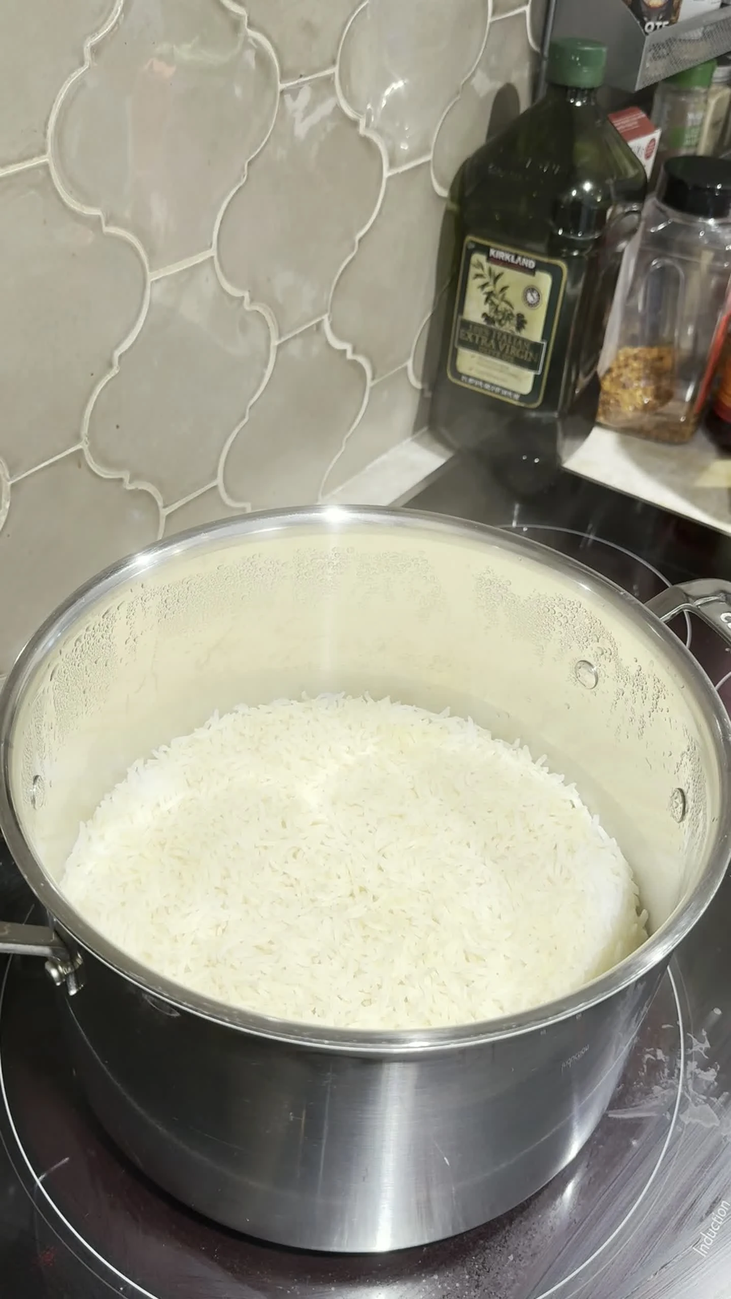 Step photo: cooked rice
