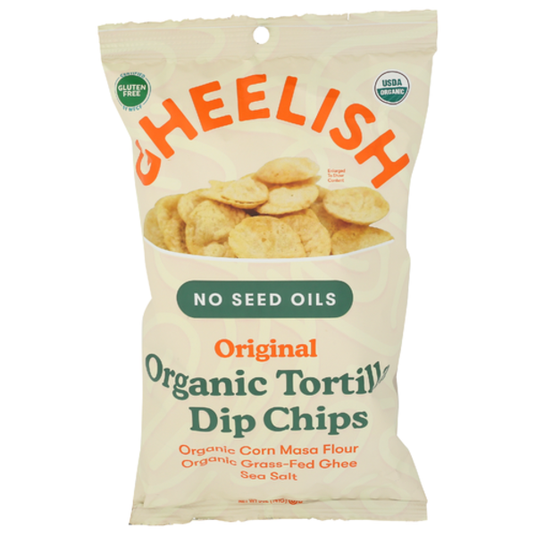Gheelish Original Tortilla Dip Chips (gluten-free, ghee-based)