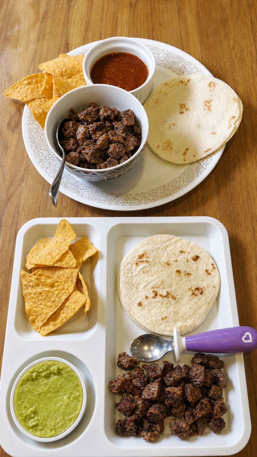 Busy-Day Steak Taco Plates