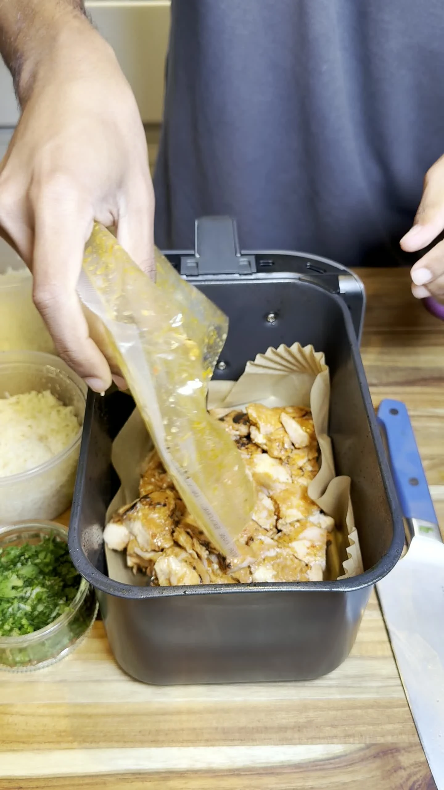Step photo: air fryer chicken