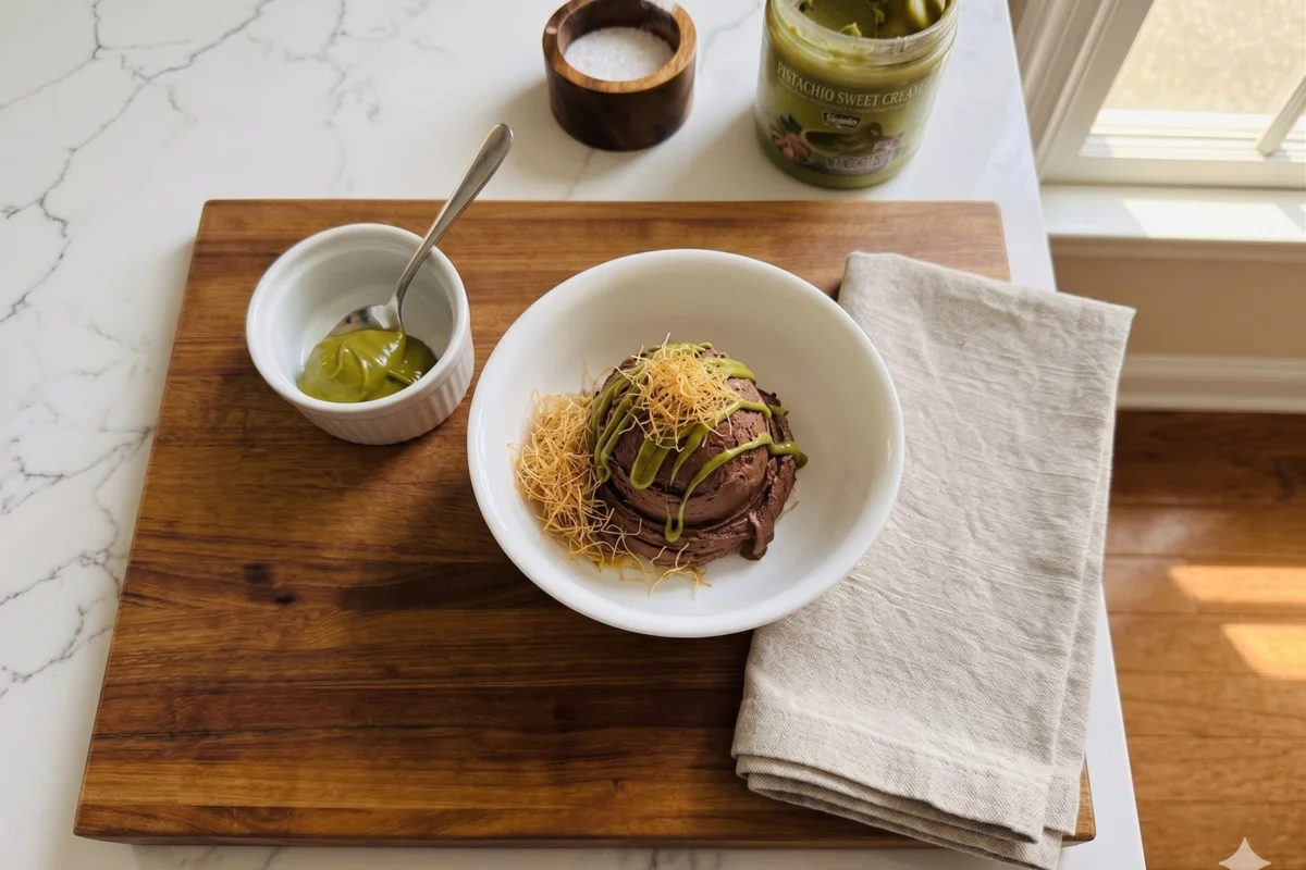 Pistachio Kataifi Protein Creami