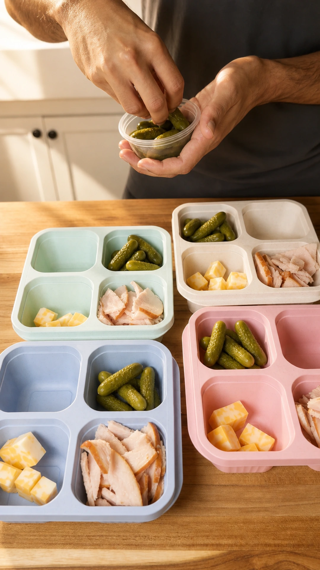 Step photo: add pickles polished