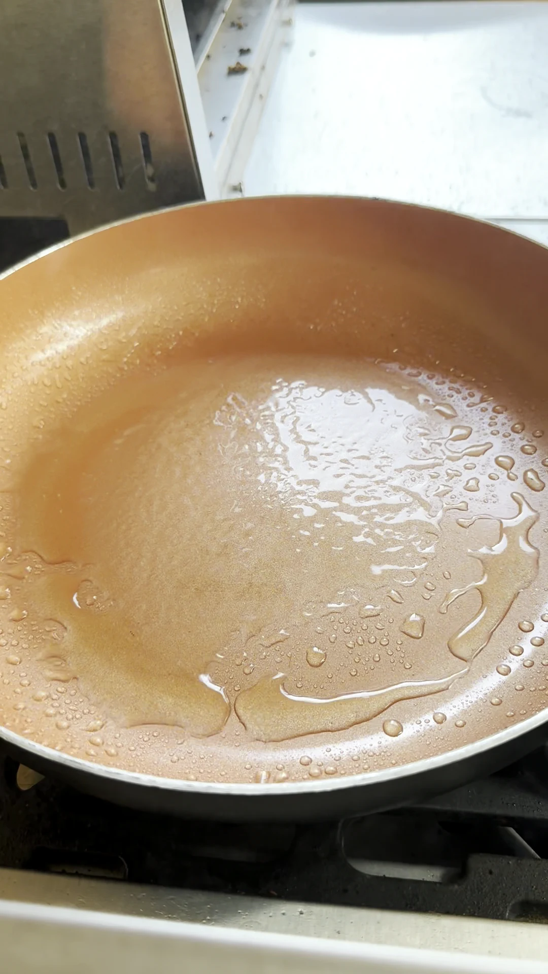 Step photo: cook frozen veggies