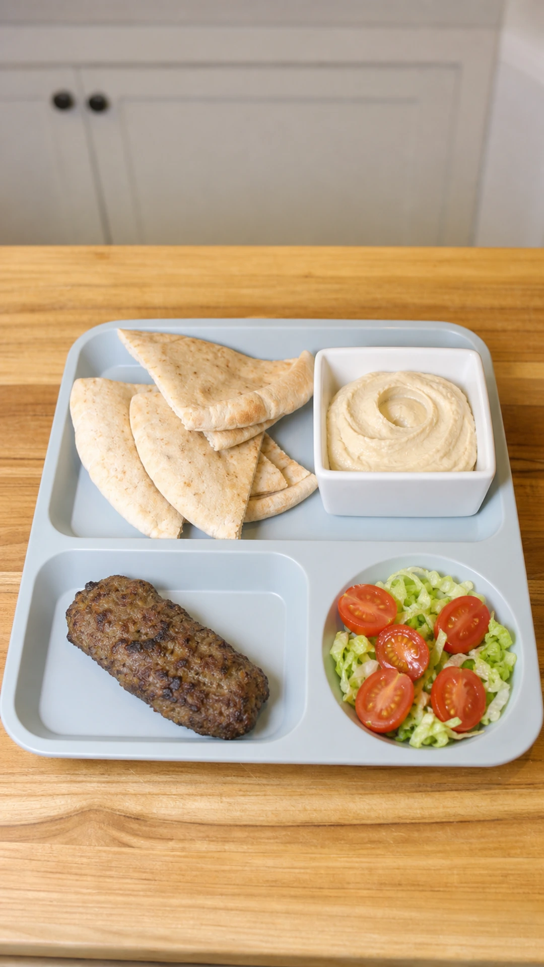 Step photo: build kid tray polished