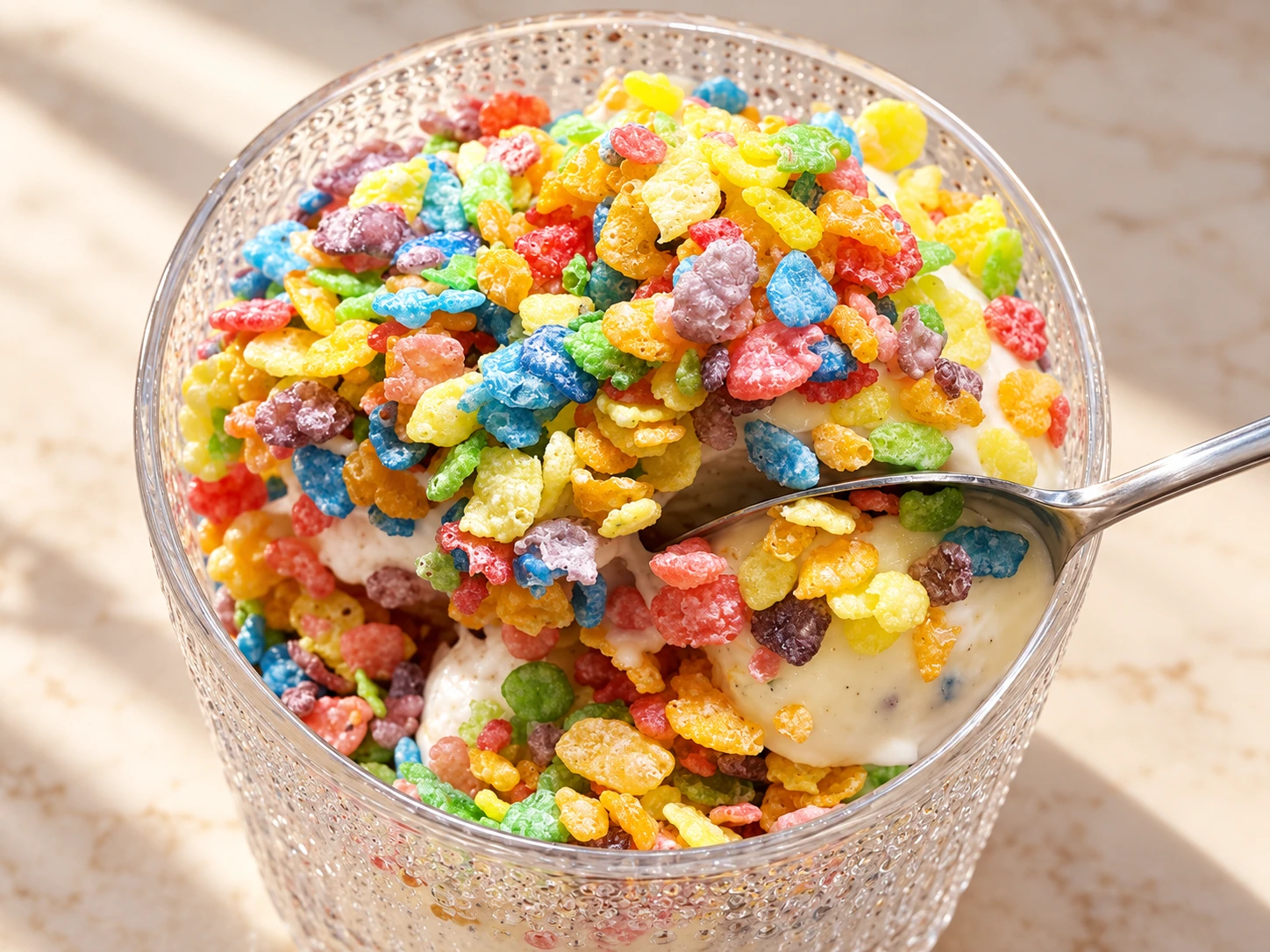 Fruity Pebbles Cereal Milk Protein Creami