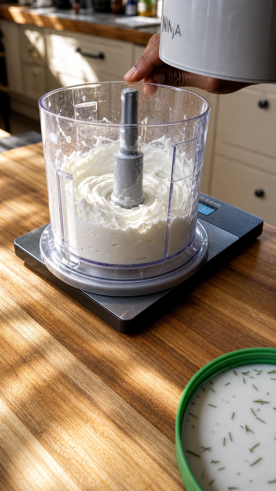 Step photo: blend base polished