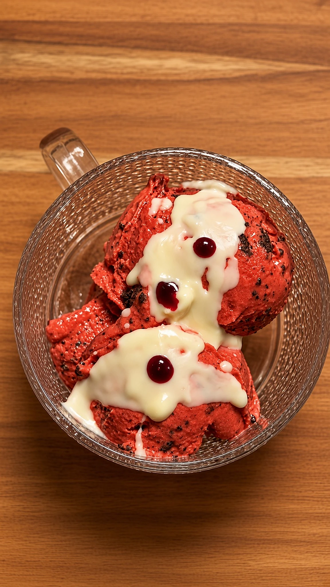 Halloween Red Velvet Creami