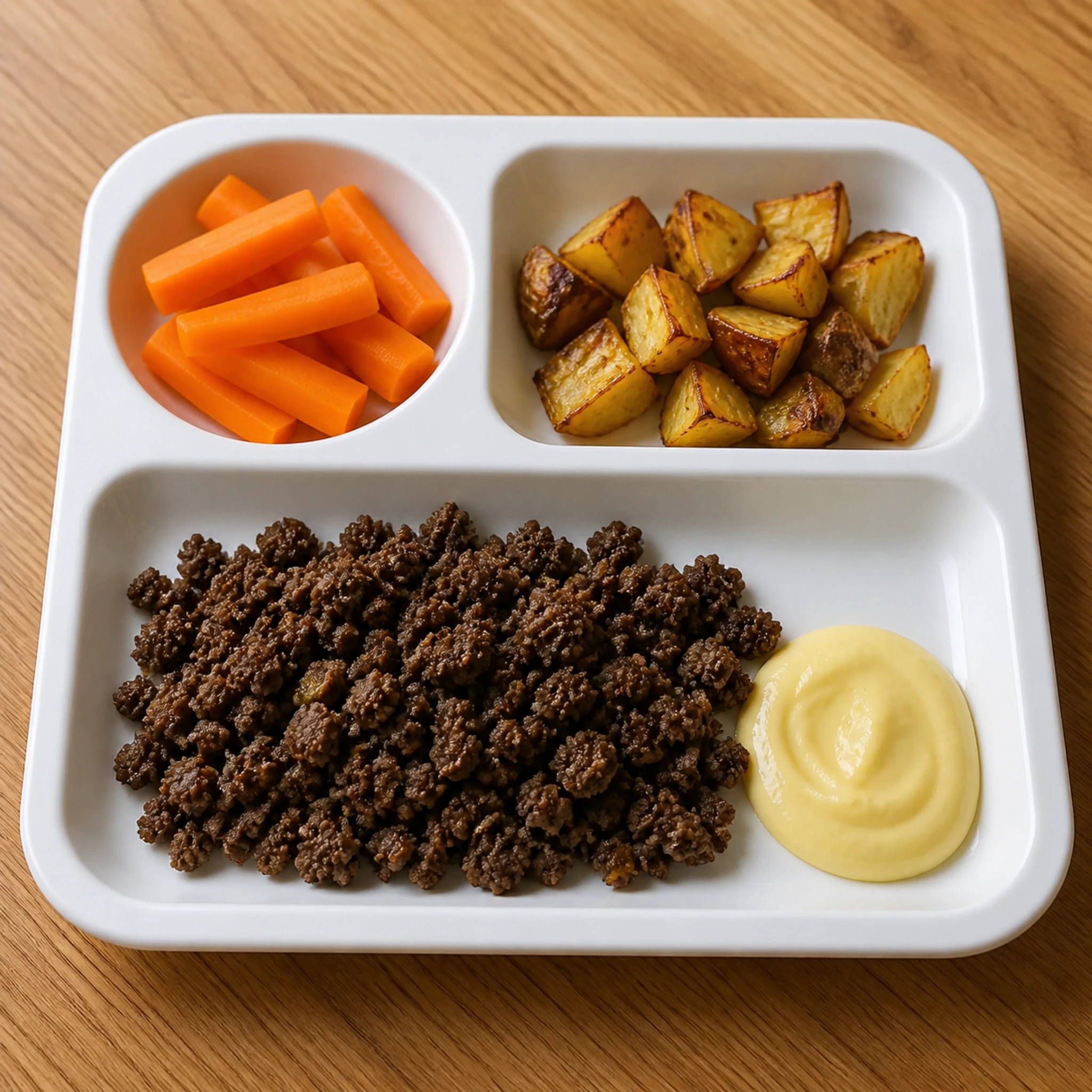 Step photo: build kid plate polished
