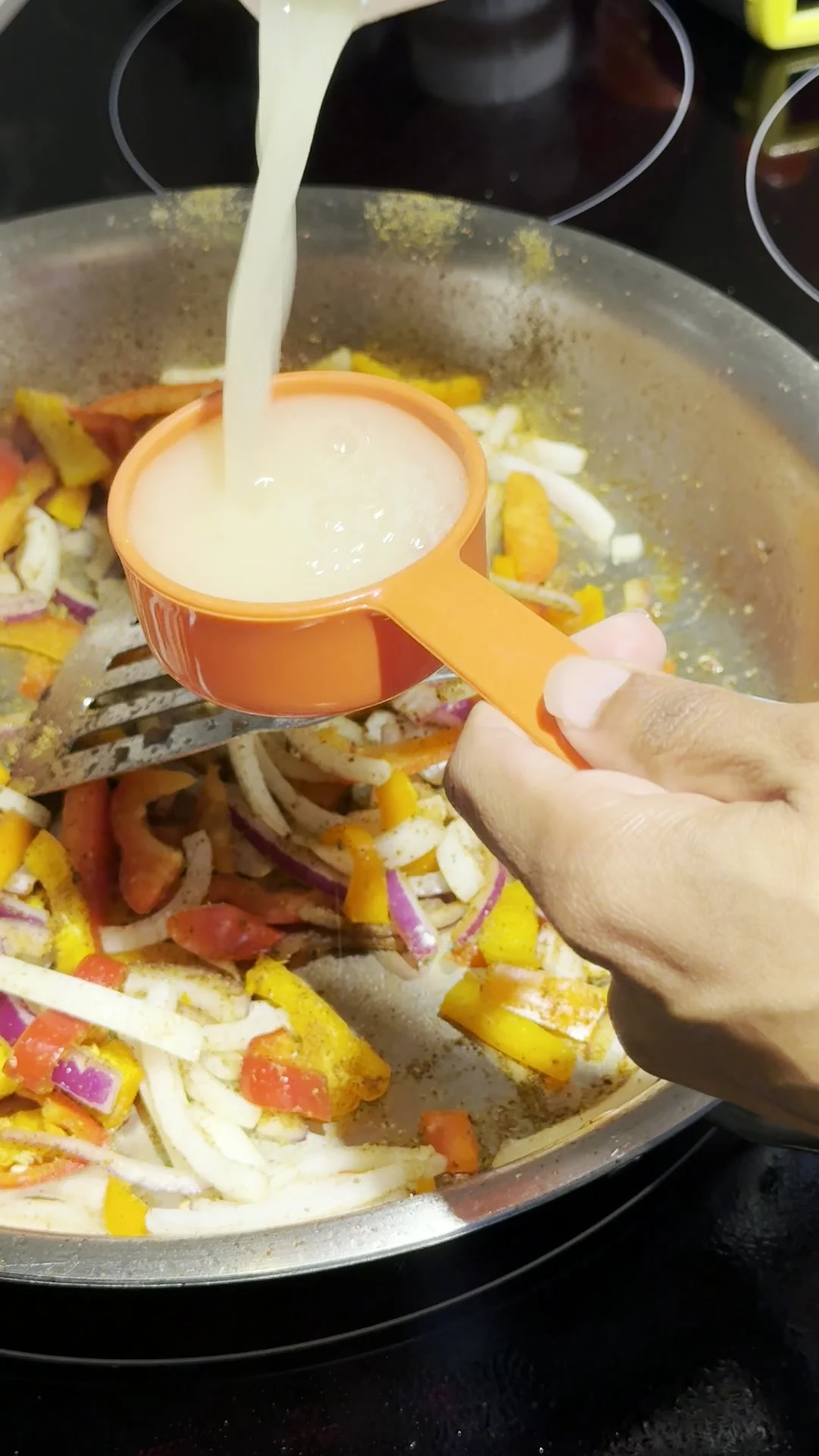 Step photo: bone broth veg