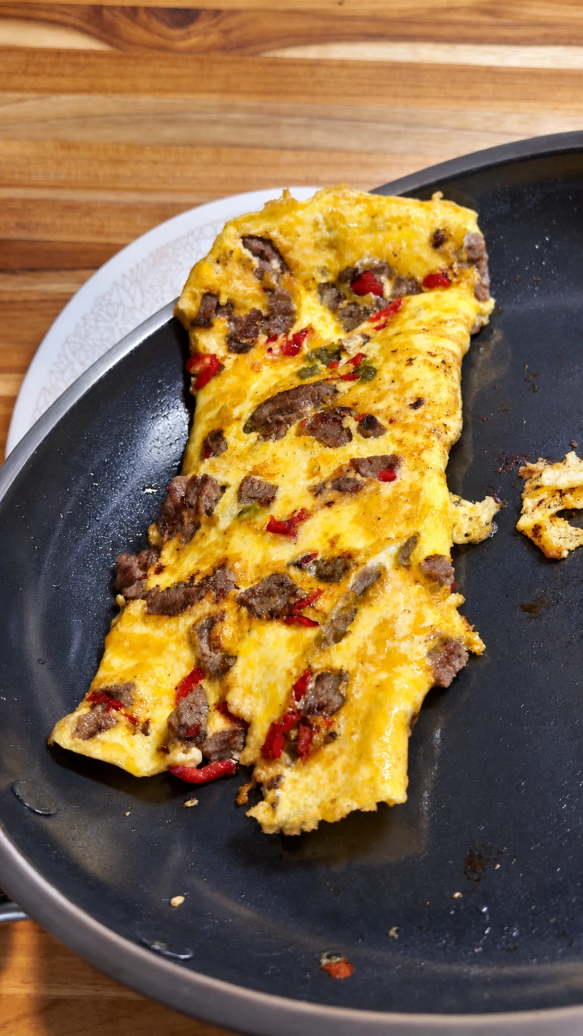 Loaded Steak & Egg Skillet