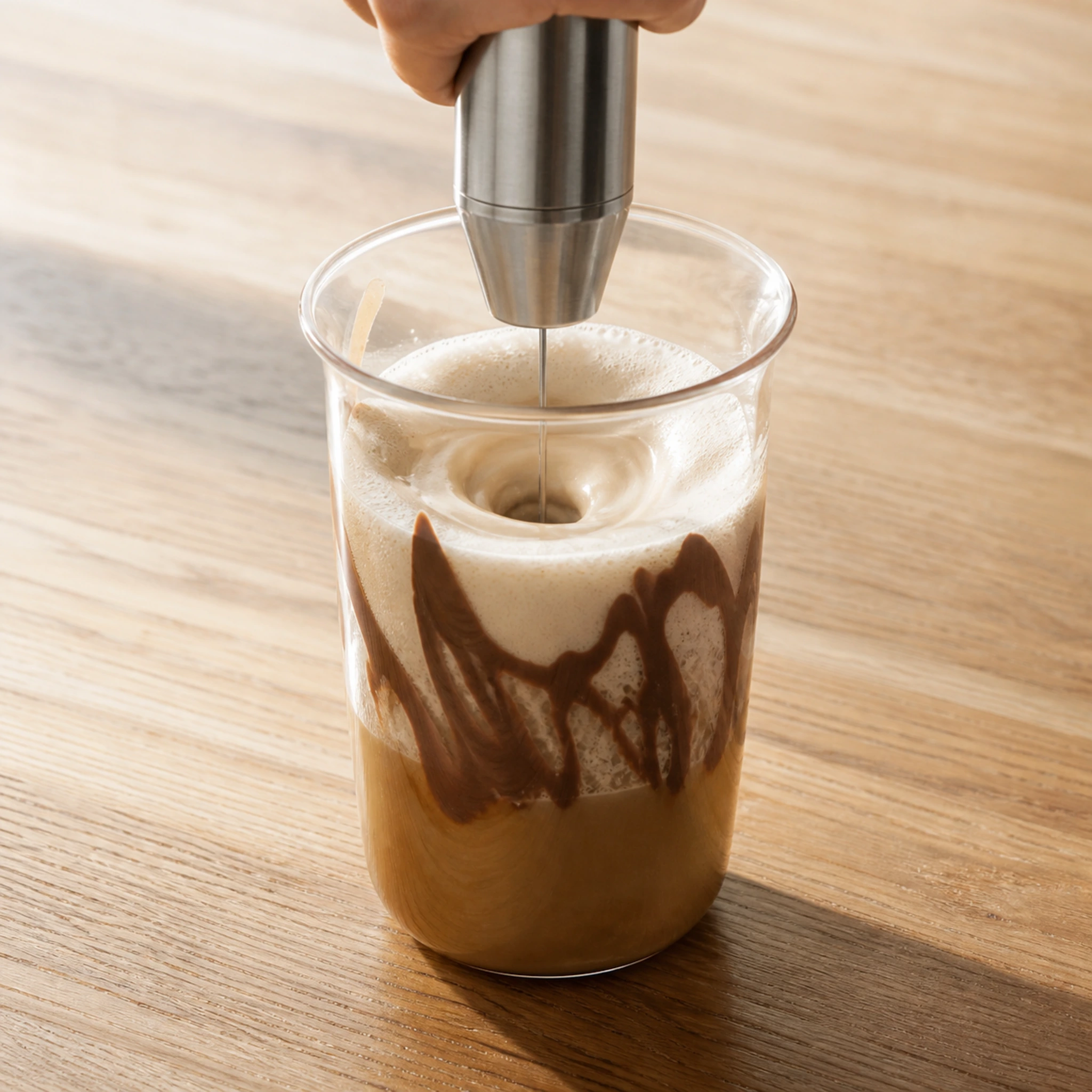 Step photo: froth concentrate polished