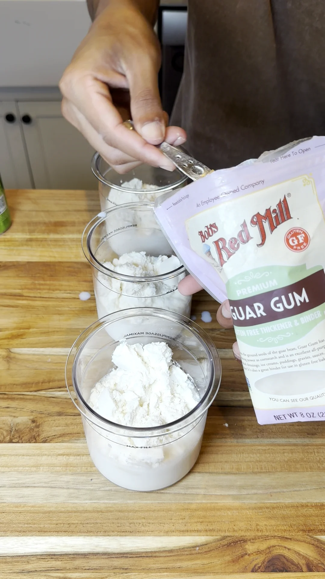 Step photo: guar gum