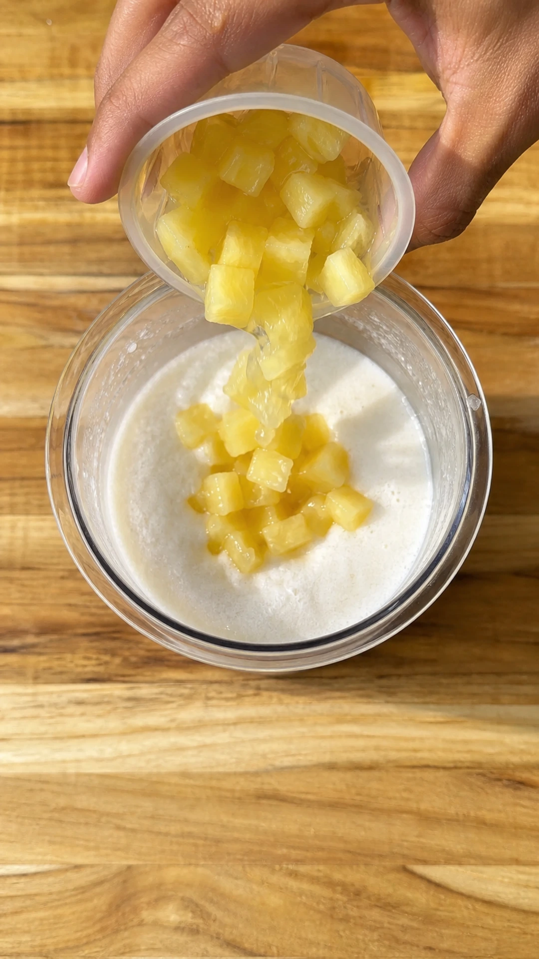Step photo: add pineapple polished