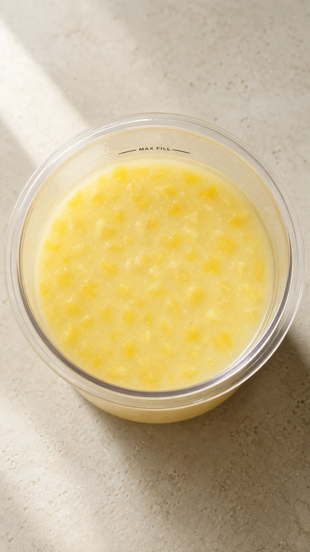 Step photo: pineapple base ready polished