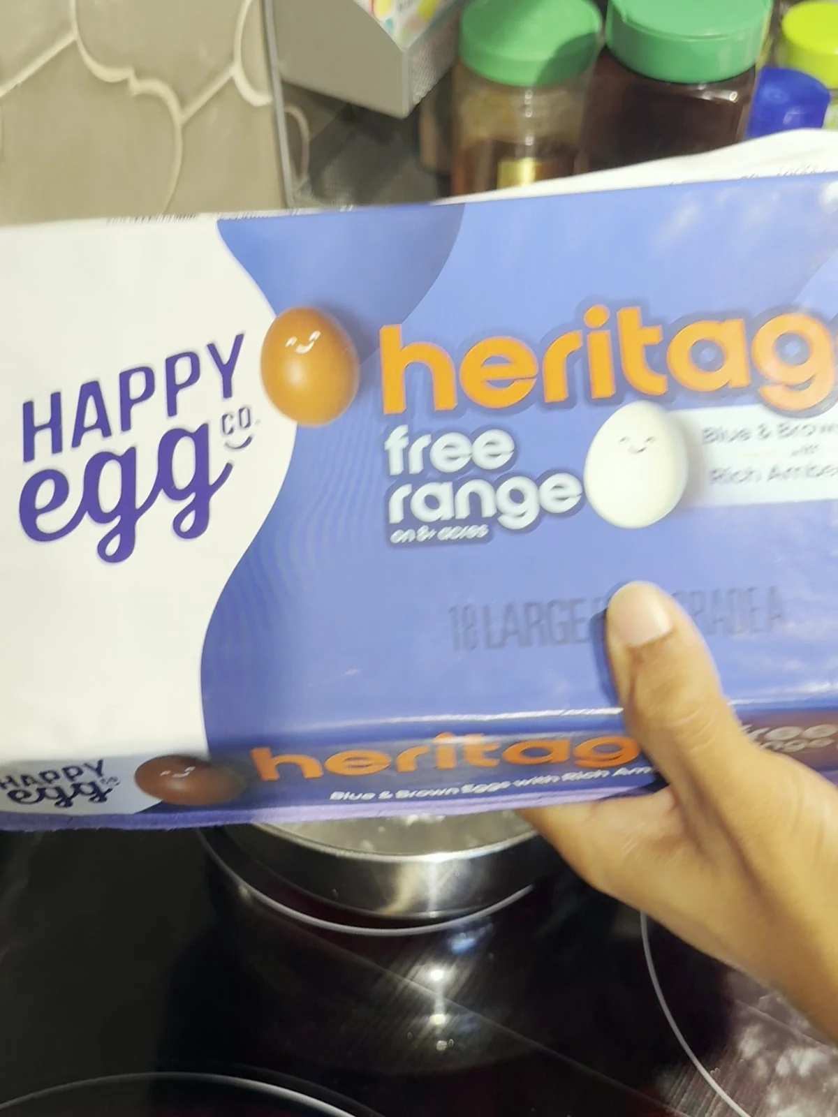 Happy Egg Co. Heritage Breed Eggs (blue carton)