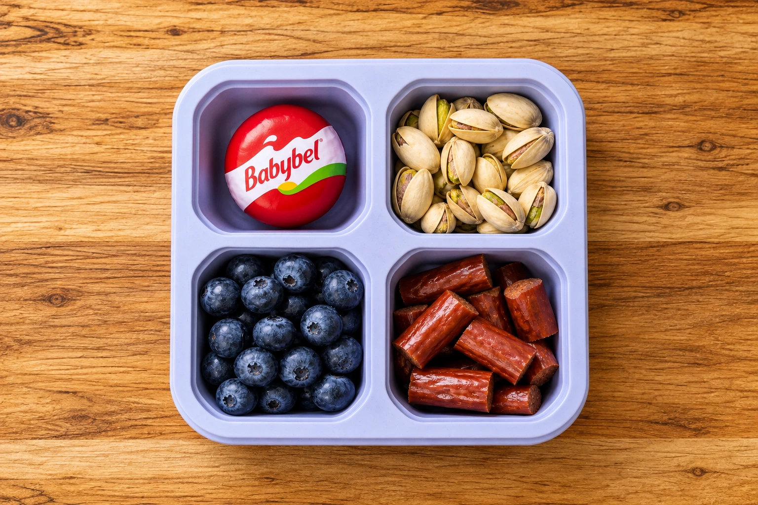 Split Plate Berry Power-Up Snack Box