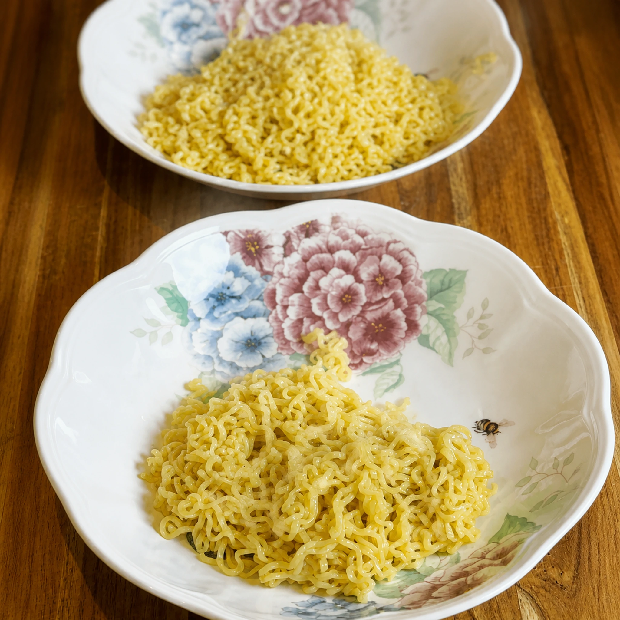 Step photo: kid chicken ramen polished