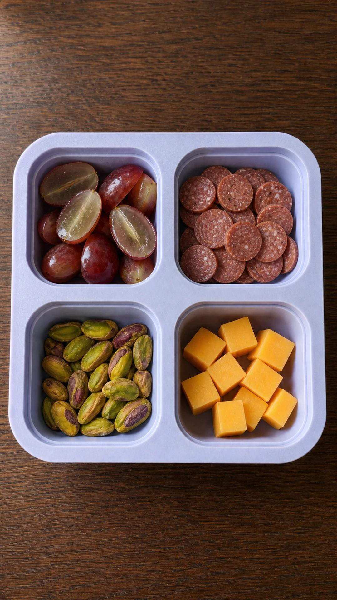 Step photo: add pistachios polished