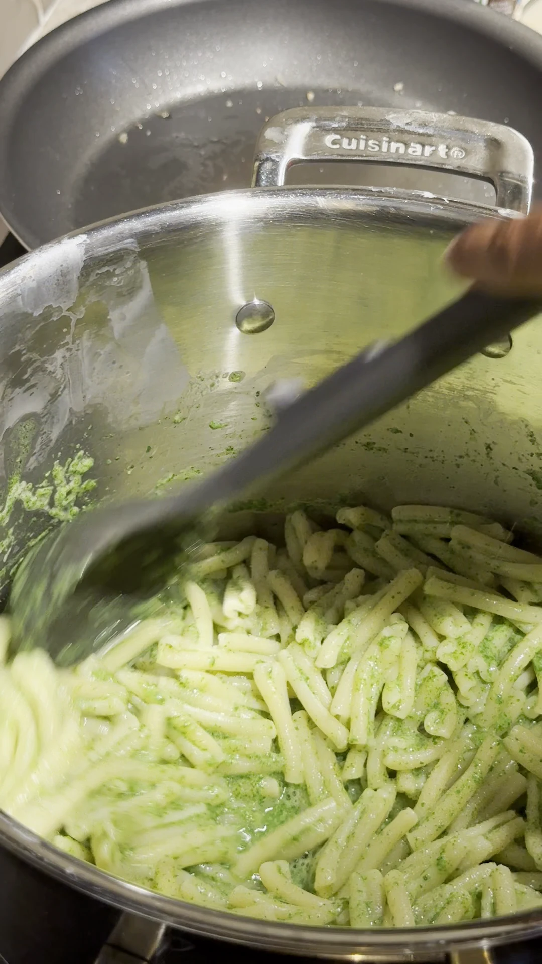 Step photo: toss pasta