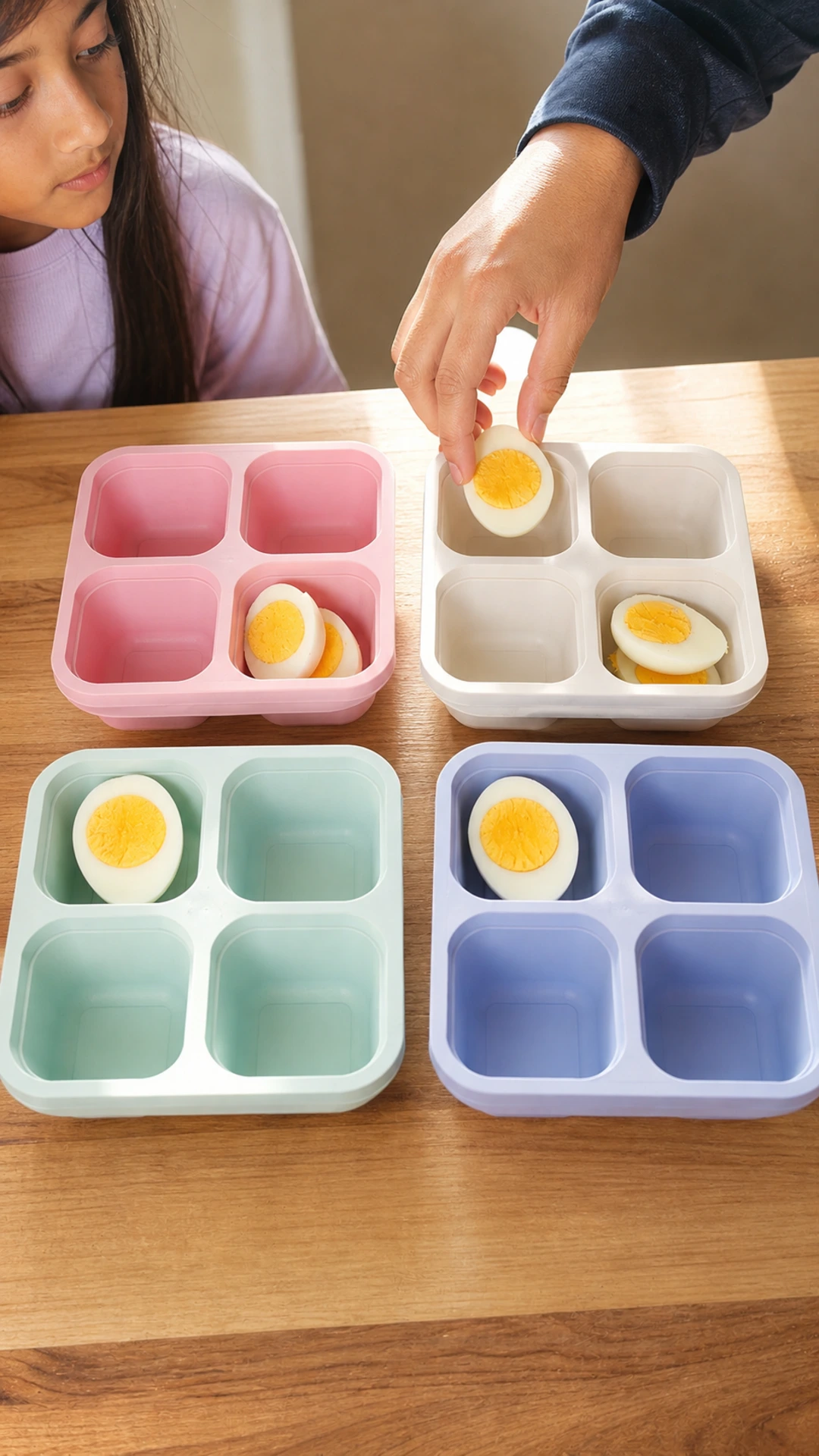 Step photo: add boiled eggs polished