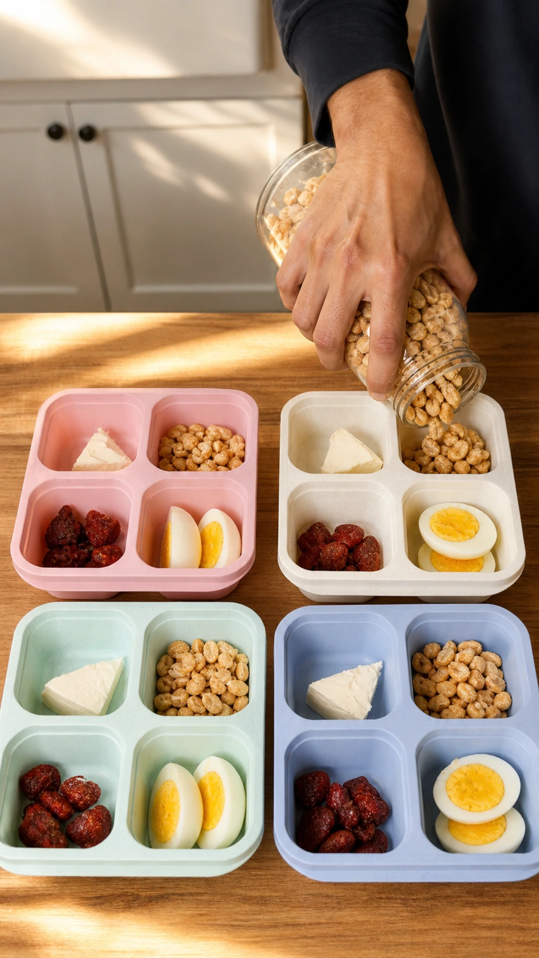 Step photo: add salted peanuts polished
