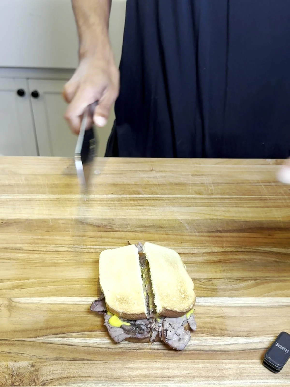 Step photo: slice sandwich
