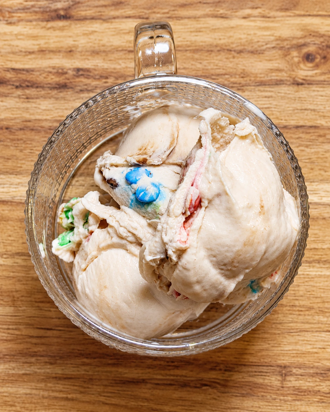 Vanilla Mini M&M’s Protein Creami