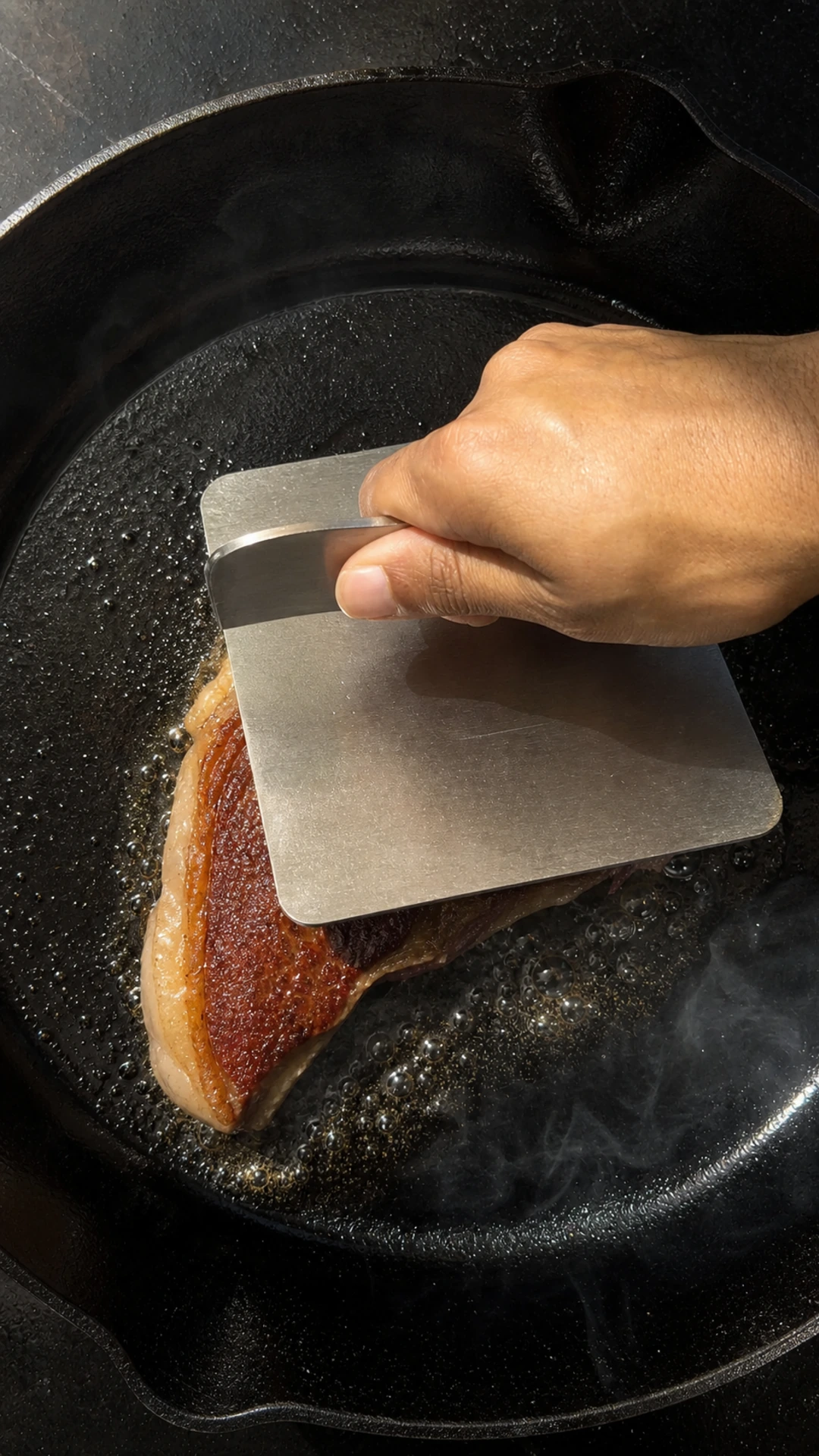 Step photo: press picanha polished